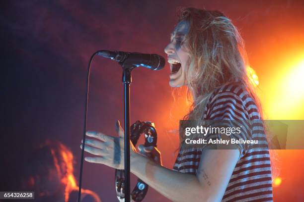 Dead Sara Performs At El Cid on March 16, 2017 in Los Angeles, California.