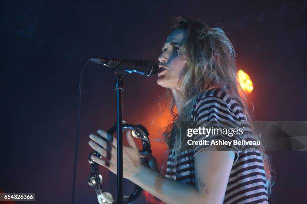 Dead Sara Performs At El Cid on March 16, 2017 in Los Angeles, California.