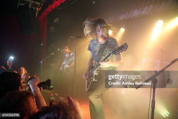 Dead Sara Performs At El Cid on March 16, 2017 in Los Angeles, California.