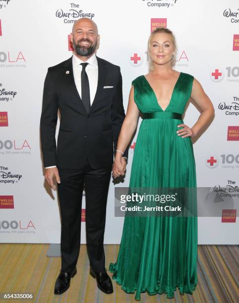 Elisabeth Rohm attends the American Red Cross Centennial Celebration To Honor Disney As "Humanitarian Company Of The Year" at the Beverly Wilshire...