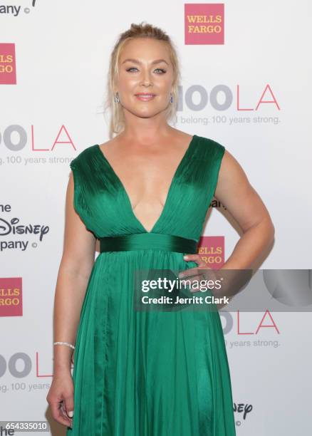 Elisabeth Rohm attends the American Red Cross Centennial Celebration To Honor Disney As "Humanitarian Company Of The Year" at the Beverly Wilshire...