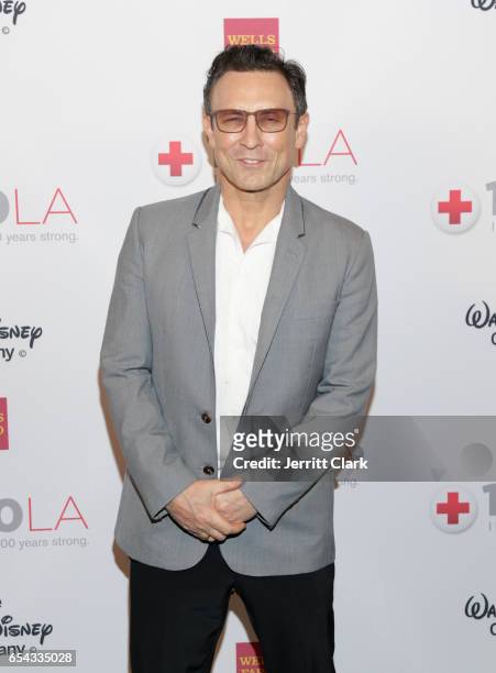 Dr. Randal D. Haworth attends the American Red Cross Centennial Celebration To Honor Disney As "Humanitarian Company Of The Year" at the Beverly...
