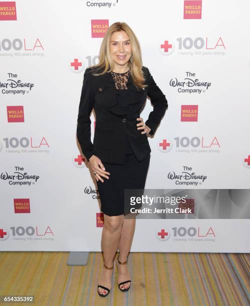 Jacqueline Murphy attends the American Red Cross Centennial Celebration To Honor Disney As "Humanitarian Company Of The Year" at the Beverly Wilshire...