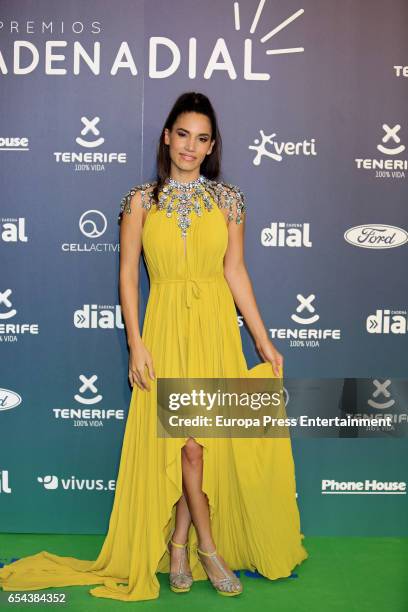 India Martinez attends the 'Cadena Dial' awards photocall on March 16, 2017 in Tenerife, Spain.