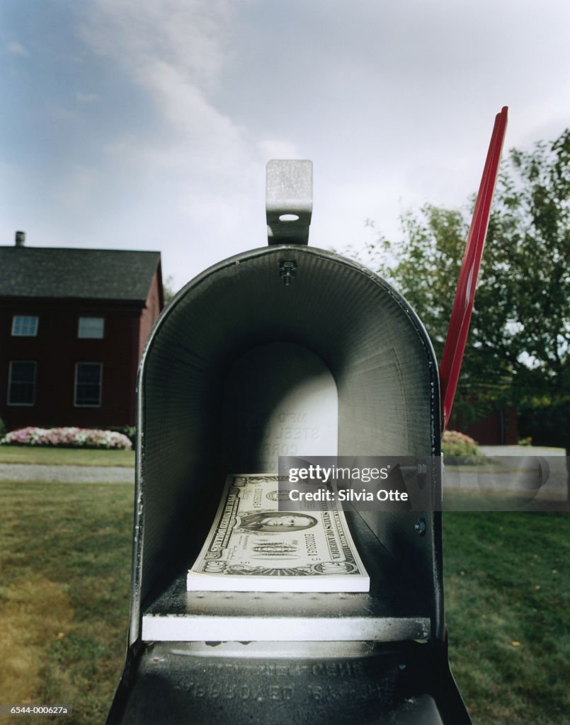 Money in Mailbox