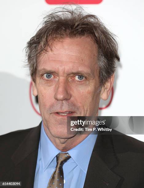 Hugh Laurie attends the Broadcasting Press Guild Television & Radio Awards at Theatre Royal on March 17, 2017 in London, England.