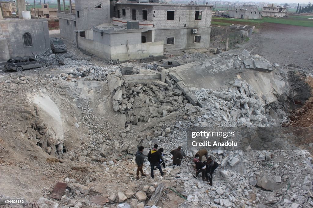 Air attack kills 58 civilians in Aleppo mosque