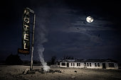 Abandoned Motel in the Desert