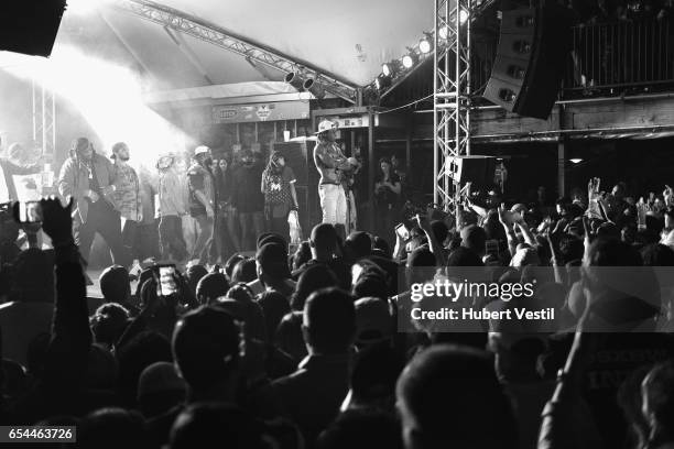 Lil Wayne performs onstage at the Mass Appeal music showcase during 2017 SXSW Conference and Festivals at Stubbs on March 16, 2017 in Austin, Texas.