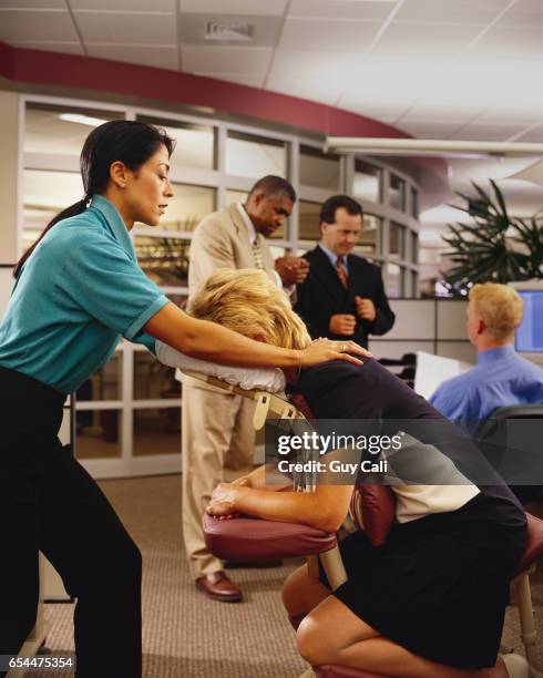 Person Getting Chair Message 211 Massage Chair Man Stock Photos, High-Res Pictures, and Images ...