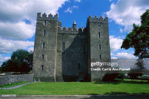 bunratty castle - bunratty castle stock pictures, royalty-free photos & images