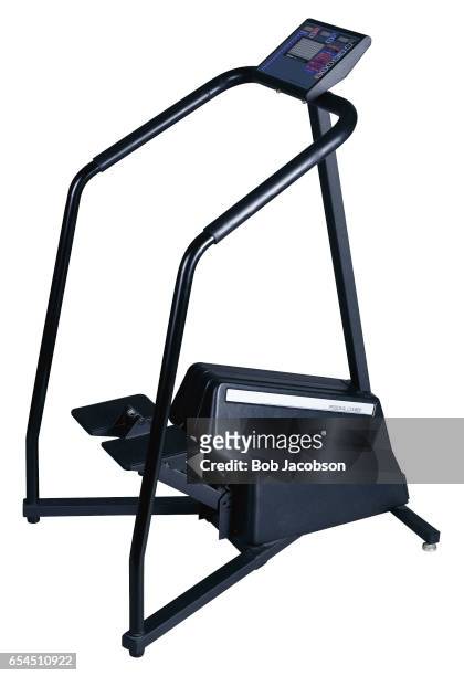 stair climbing machine - cardio machine stock pictures, royalty-free photos & images