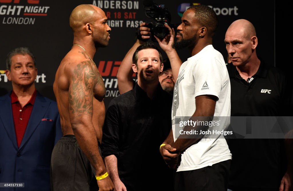 UFC Fight Night Weigh-in