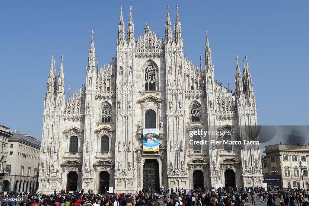 Pope Francis Visits Milan -  Preparations