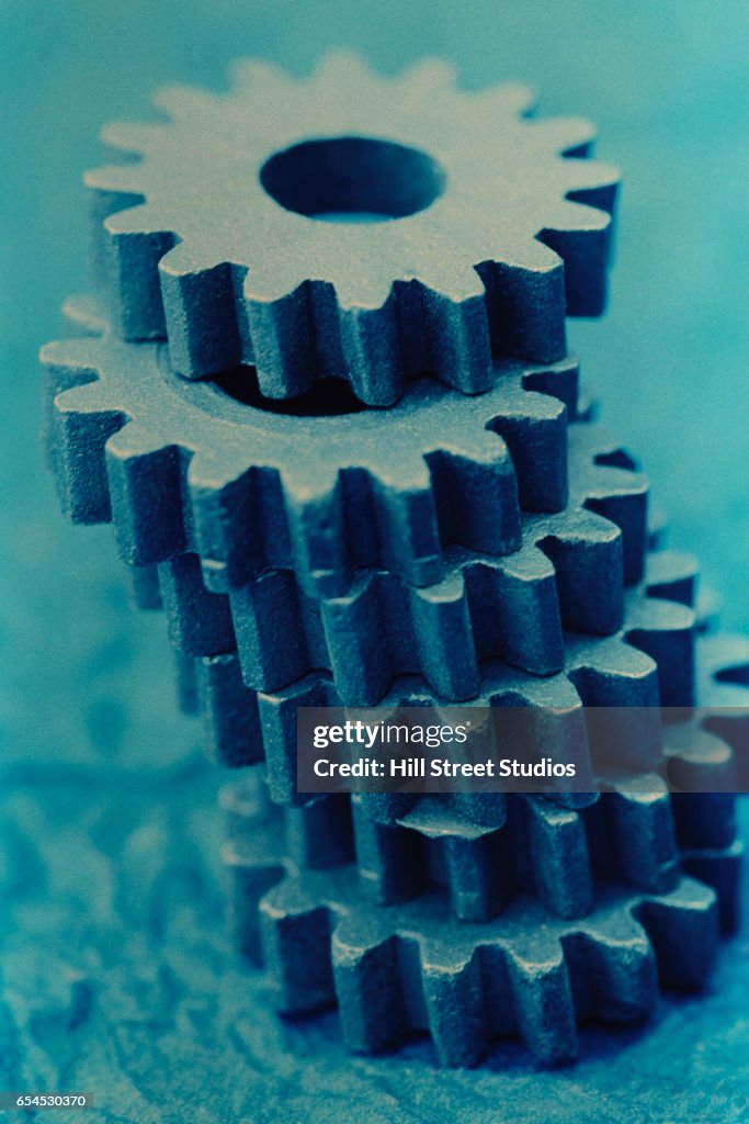 Stack Of Gear Wheels High-Res Stock Photo - Getty Images