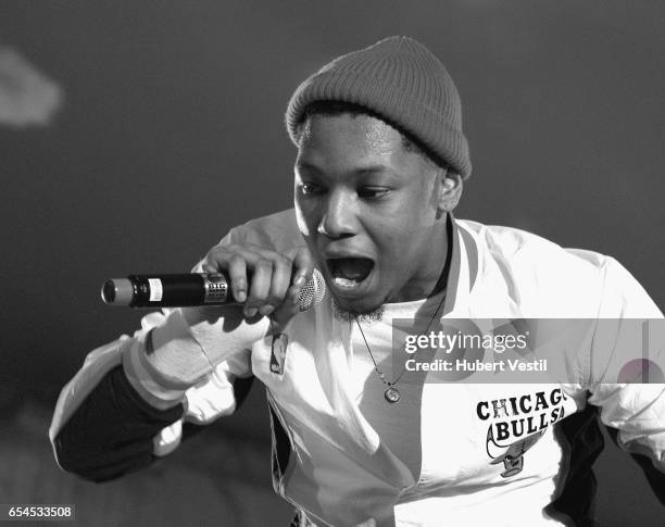 Rapper SD performs onstage at the Mass Appeal music showcase during 2017 SXSW Conference and Festivals at Stubbs on March 16, 2017 in Austin, Texas.