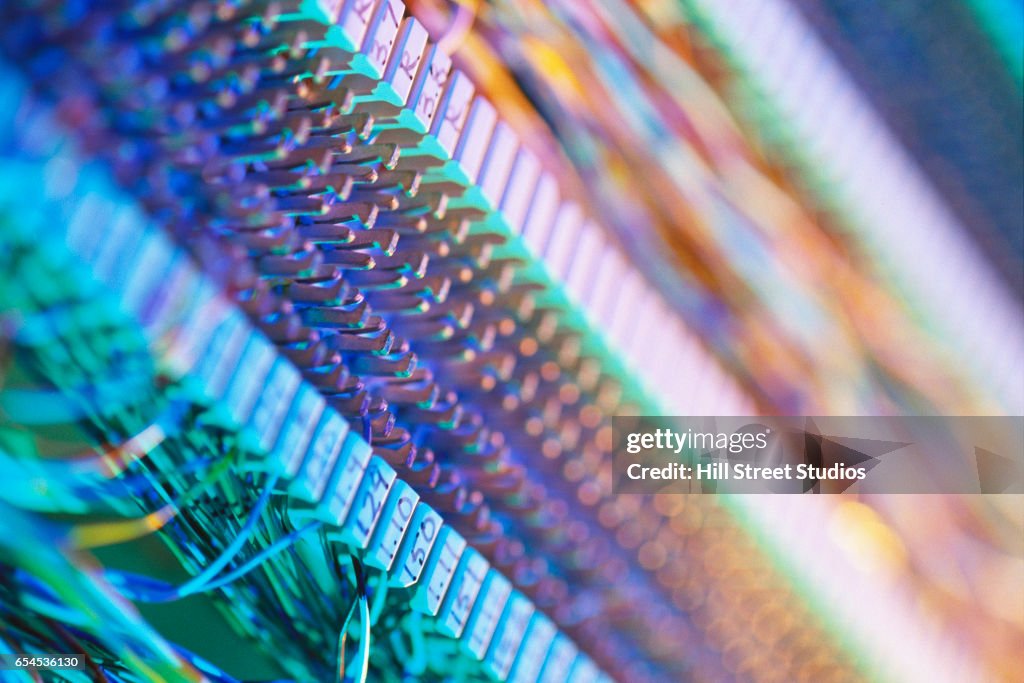 Colorful Switchboard