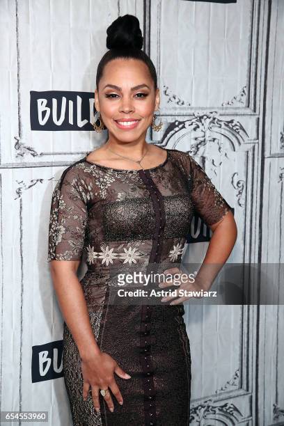 Actress Amirah Vann visits Build series to discuss the WGN America show "Underground" at Build Studio on March 17, 2017 in New York City.