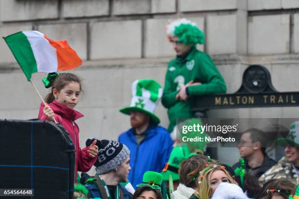 People celebrate St Patrick's Day 2017. This year edition of St Patrick's Festival takes place from March 16th-19th, and brings 3,000 artists,...