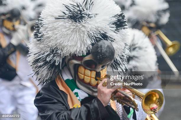 St Patrick Day Parade 2017 in Dublin's city center. This year edition of St Patrick's Festival takes place from March 16th-19th, and brings 3,000...