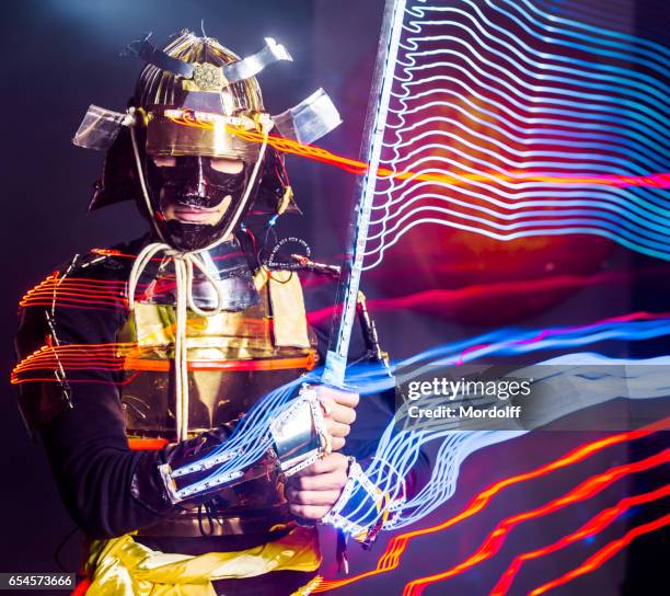 Samurai Led Led Light Stick Photos and Premium High Res Pictures - Getty Images