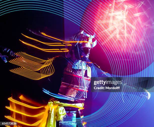 Samurai Led Glowing Sword Photos and Premium High Res Pictures - Getty Images