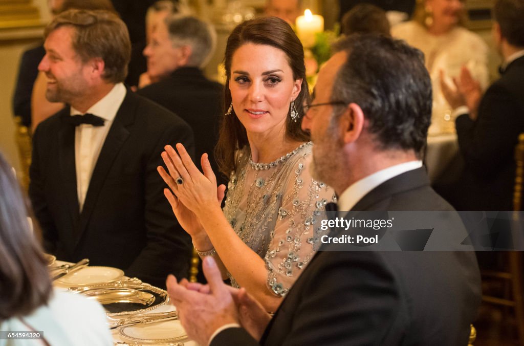 The Duke And Duchess Of Cambridge Visit Paris: Day One