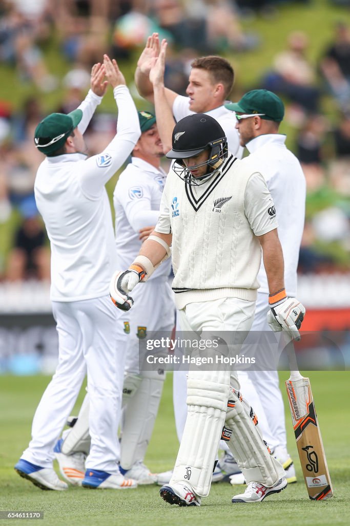 New Zealand v South Africa - 2nd Test: Day 3