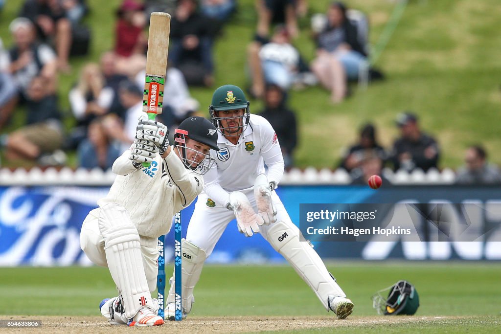 New Zealand v South Africa - 2nd Test: Day 3