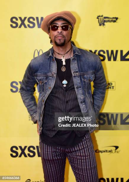 Musician Andre Cymone attends 'Birth of a Purple Nation' during 2017 SXSW Conference and Festivals at Austin Convention Center on March 17, 2017 in...