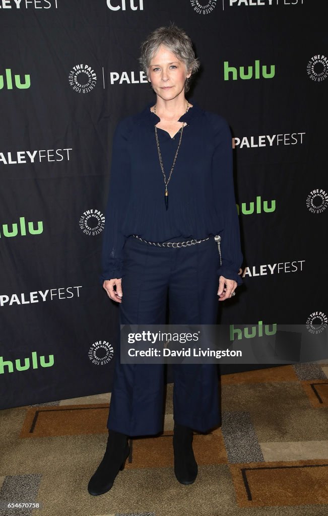 The Paley Center For Media's 34th Annual PaleyFest Los Angeles - Opening Night Presentation: "The Walking Dead" - Arrivals