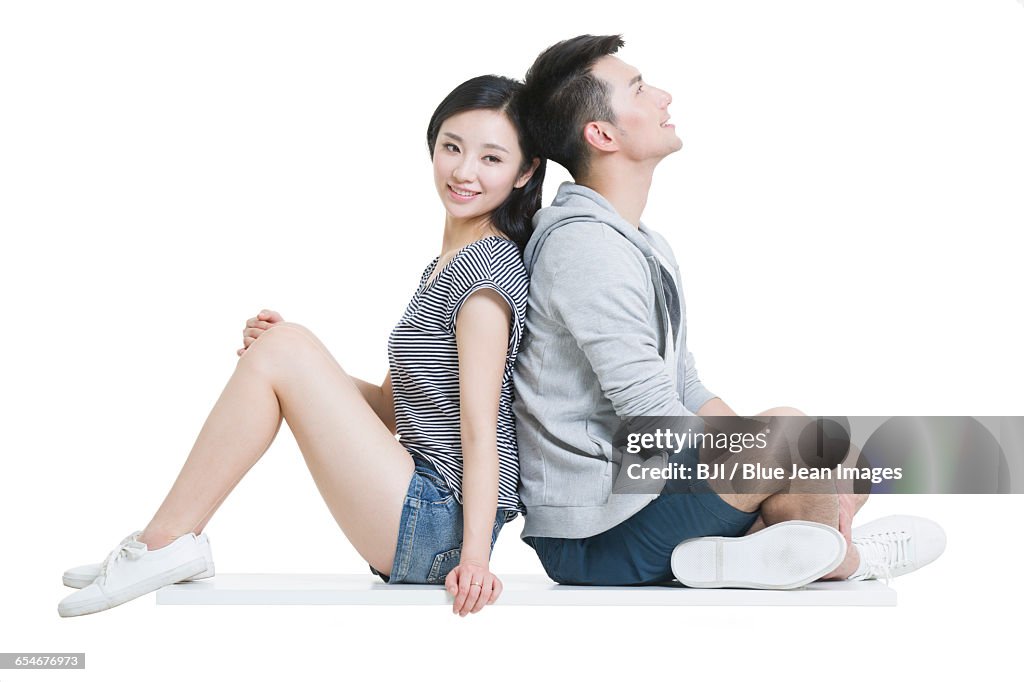 Happy young couple