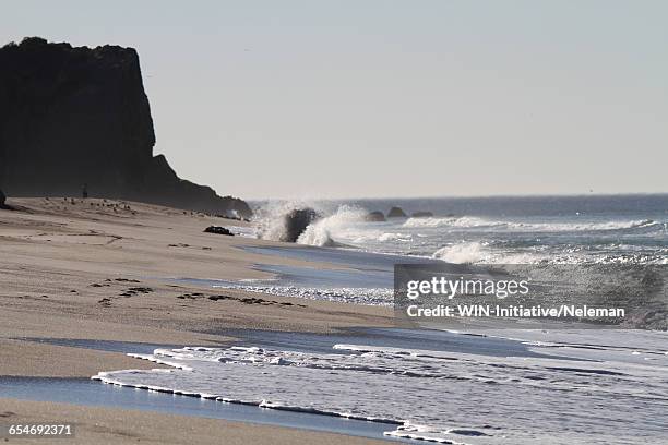 cliff on a beach - todos santos bildbanksfoton och bilder