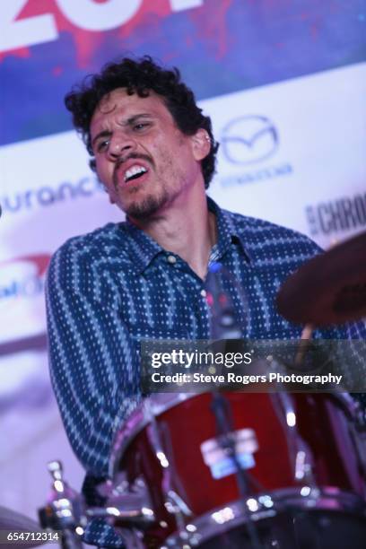 Musician performs with iLe onstage at the Kichink music showcase during 2017 SXSW Conference and Festivals at Half Step on March 17, 2017 in Austin,...