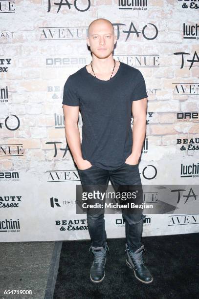 Internet Celebraty Johannes attends day one of TAO, Beauty & Essex, Avenue and Luchini LA Grand Opening on March 16, 2017 in Los Angeles, California.