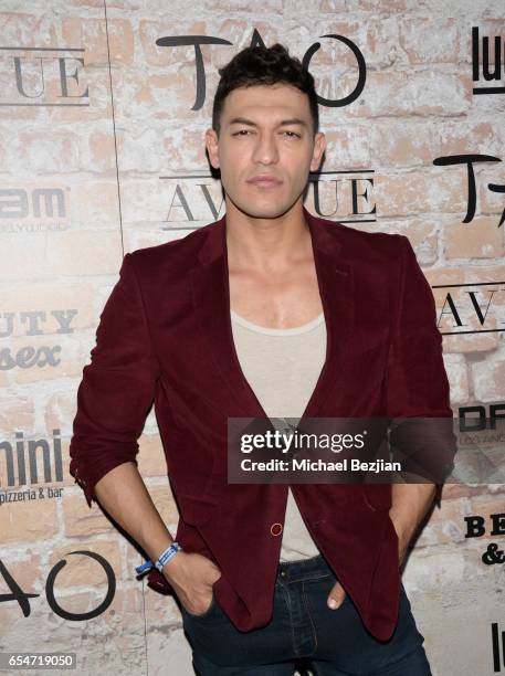 Alexander Wraith attends day one of TAO, Beauty & Essex, Avenue and Luchini LA Grand Opening on March 16, 2017 in Los Angeles, California.