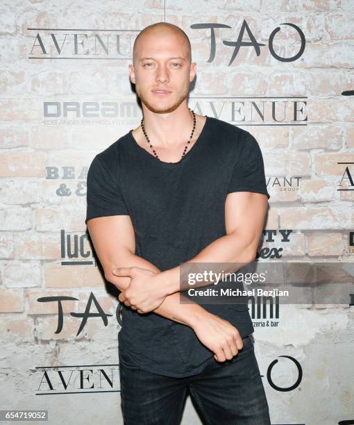 Internet Celebraty Johannes attends day one of TAO, Beauty & Essex, Avenue and Luchini LA Grand Opening on March 16, 2017 in Los Angeles, California.