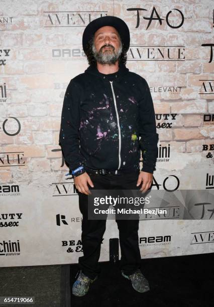 Artist Thierry Guetta attends day one of TAO, Beauty & Essex, Avenue and Luchini LA Grand Opening on March 16, 2017 in Los Angeles, California.