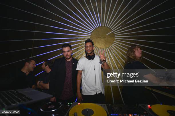 Devin Lucien day one of TAO, Beauty & Essex, Avenue and Luchini LA Grand Opening on March 16, 2017 in Los Angeles, California.