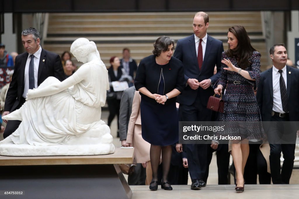 The Duke And Duchess Of Cambridge Visit Paris: Day Two