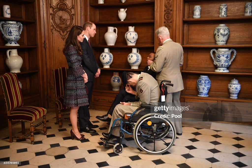 The Duke And Duchess Of Cambridge Visit Paris: Day Two