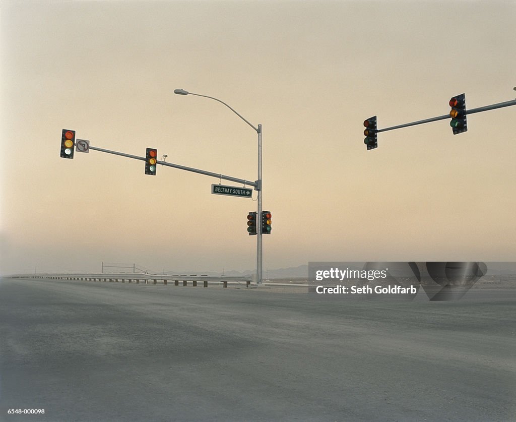 Empty Intersection High-Res Stock Photo - Getty Images
