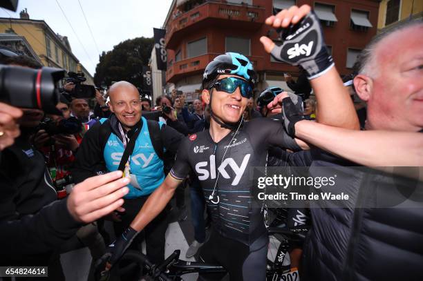 108th Milan-Sanremo 2017 Arrival / Michal KWIATKOWSKI / Celebration / Milano - Sanremo / ©Tim De Waele