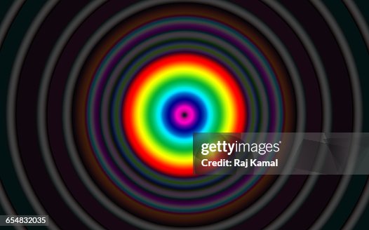 Glowing Circles Pattern Creative Abstract Glowing Circles Pattern Creative Abstract