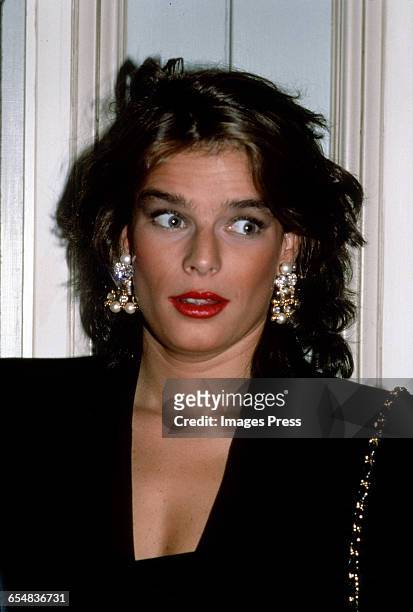 Princess Stephanie of Monaco circa 1989 in New York City.