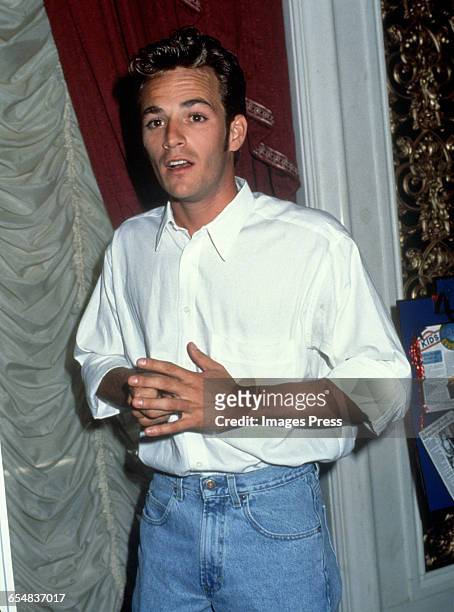 Luke Perry circa 1992 in New York City.