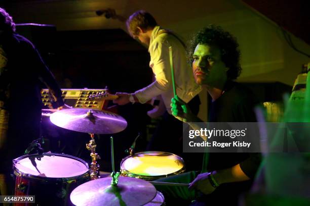 The Warbly Jets perform onstage at The Grammy Museum Presents Homegrown Los Angeles at Tap Room at the Market on March 17, 2017 in Austin, Texas.