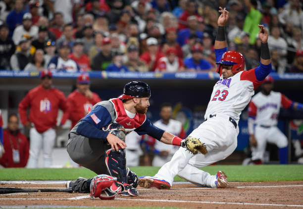 CA: World Baseball Classic - Pool F - Game 6 - United States v Dominican Republic