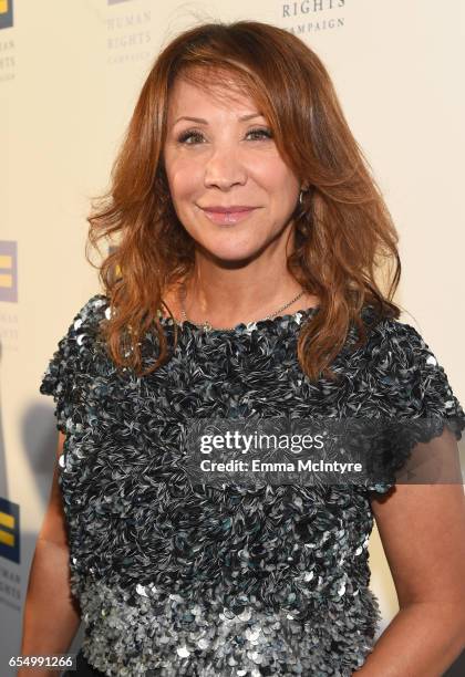 Actor Cheri Oteri at The Human Rights Campaign 2017 Los Angeles Gala Dinner at JW Marriott Los Angeles at L.A. LIVE on March 18, 2017 in Los Angeles,...