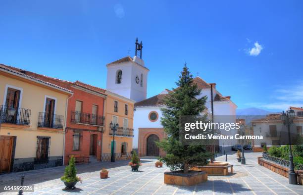 alquife village - prov. granada, spain - poble espanyol stock pictures, royalty-free photos & images